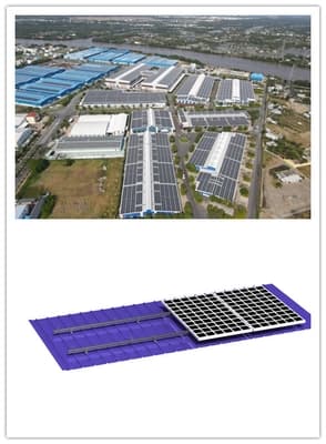 L Feet T Clamp Metal Roof Solar Mounting System...