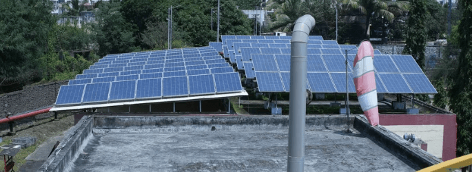 RCC Roof Solar Structure