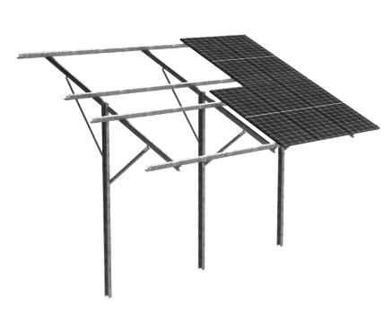 GSSP 1P 2V - Open Space Substructure 1-Leg System