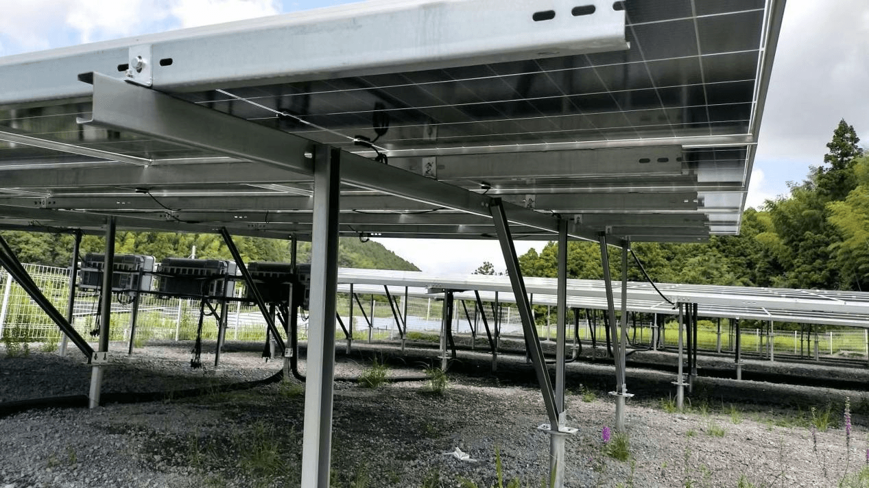Screw Pile Solar Ground Mount