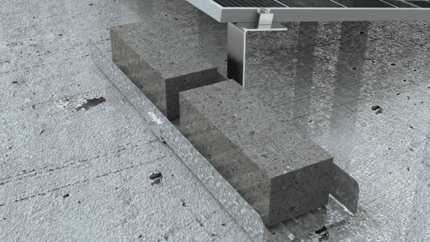 Solar Flat Roof Mount