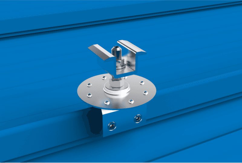 Aluminium Standing Seam Roof Solar Mounting Kit