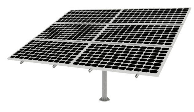Ground Galvanized Steel PV Racking Mounting Str...