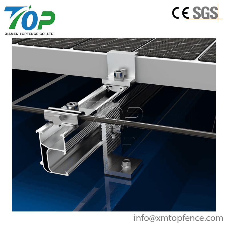 Solar Roof Mounting Bracket System with L Feet