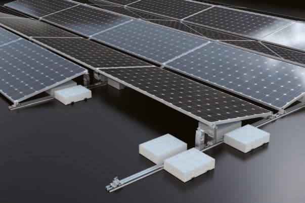 Ballasted Railess Aluminium RCC Rooftop Mountin...
