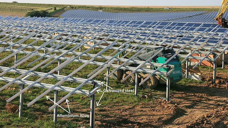 Solar Farm Mounting System