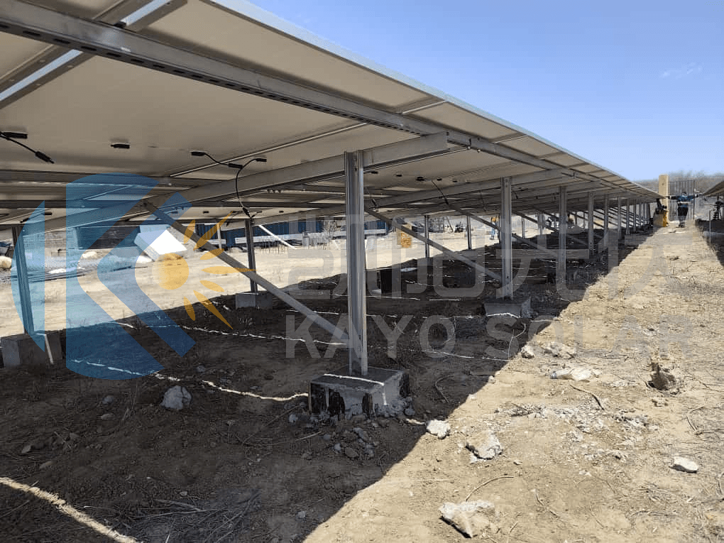 Steel Ground Solar Mounting System
