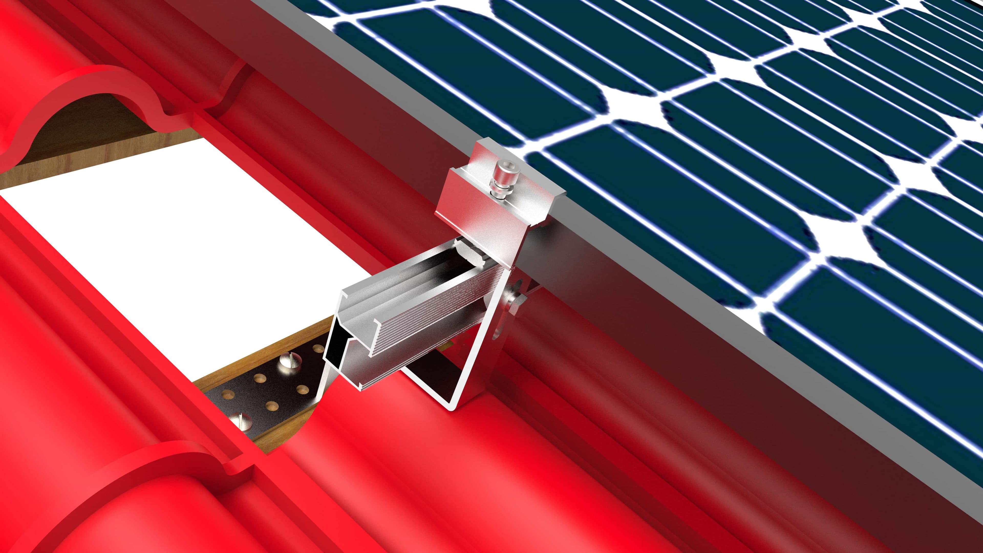 Tile Roof Solar Mounting System