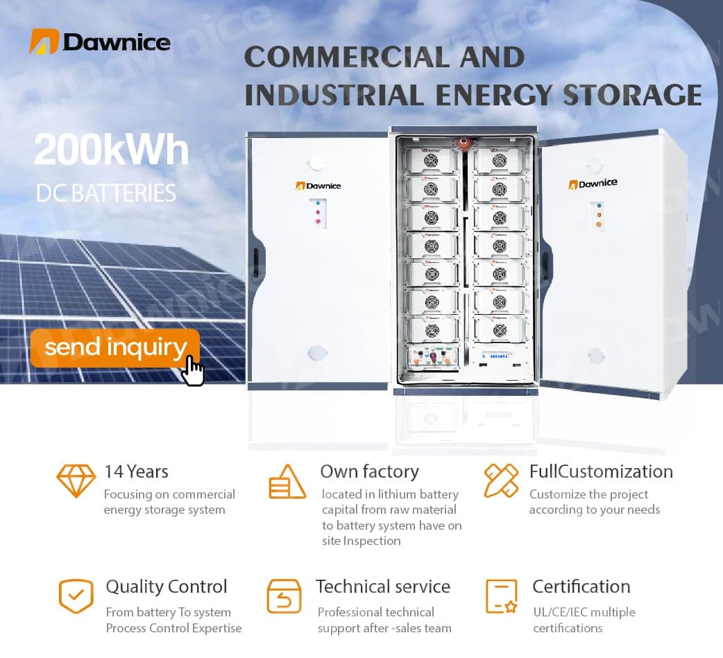 100-500kw BESS System Lifepo4 Battery