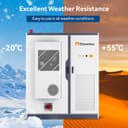 200kW 125kW LFP Lifepo4 Air Cooling for off & Grid Industrial Business Use